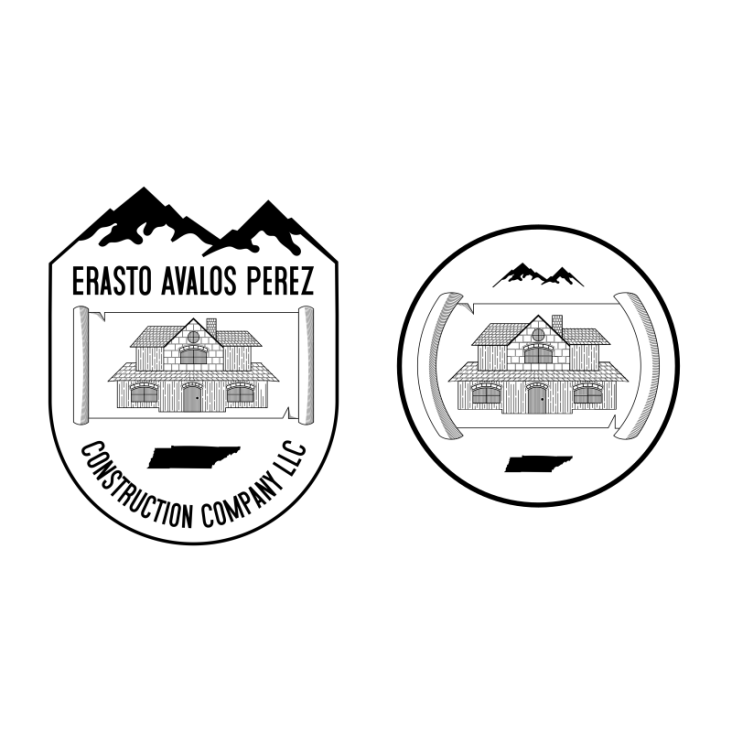 Erasto Avalos Perez Construction Logos