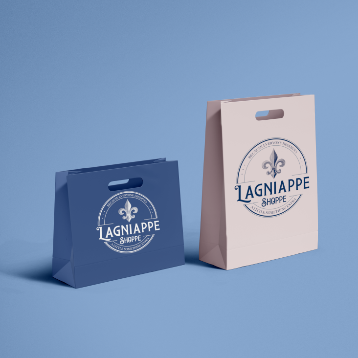 Lagniappe Shoppe Logo Design