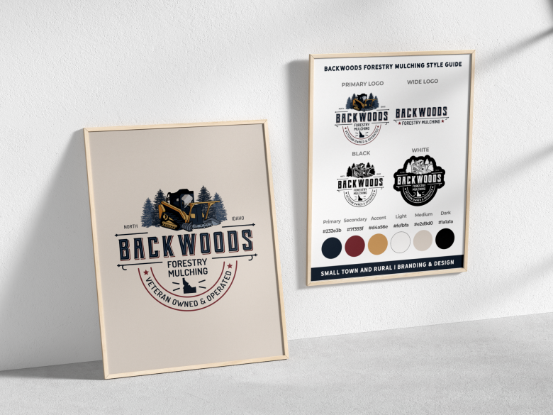 Backwoods Forestry Mulching Logo